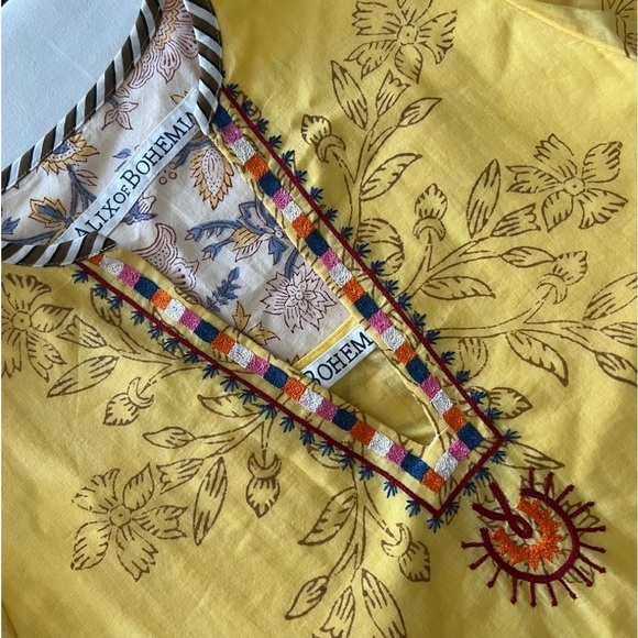 Alix of Bohemia Winifred Dress in Amber - Picture 10 of 16